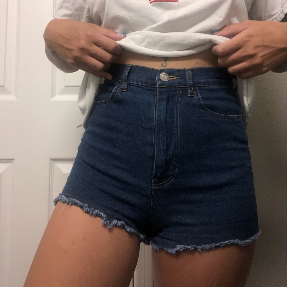 High Waisted Jean shorts